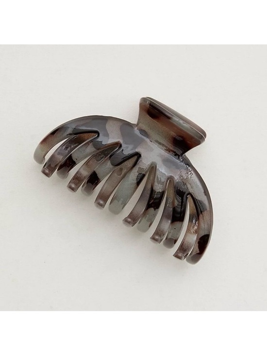 aerie Accessories - aerie Black Tan Marble Octopus Claw Hair Clip